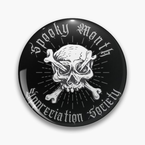 Item preview, Spooky Month Skull & Bone Society Art designed and sold by Zakrytos ★★★★★.