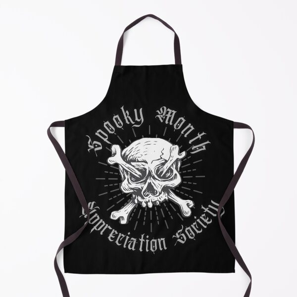 Item preview, Spooky Month Skull & Bone Society Art designed and sold by Zakrytos ★★★★★.