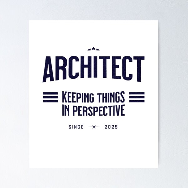 Item preview, Architect: Keeping Things in Perspective designed and sold by Syrupulse.