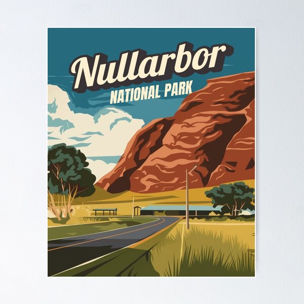 Item preview, Nullarbor National Park designed and sold by aussieexplore.
