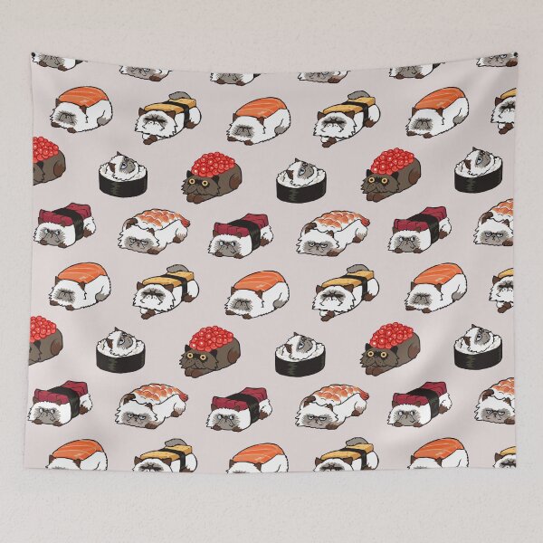 Item preview, Sushi Himalayan Cat designed and sold by Huebucket.