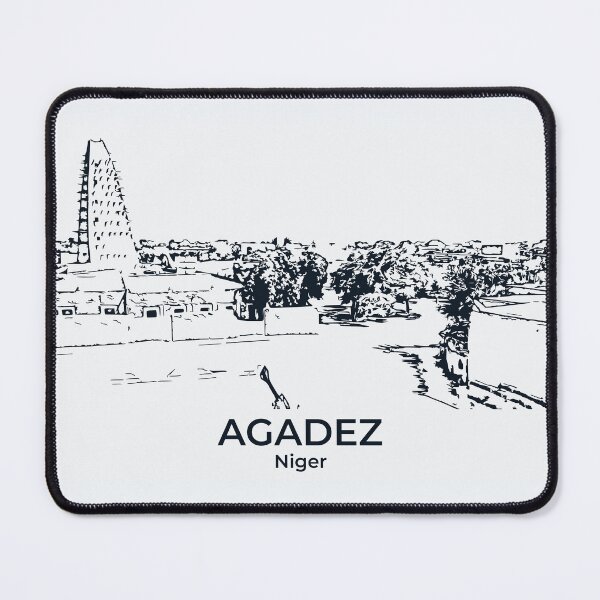 Item preview, Agadez - Niger designed and sold by Lakeric Cityscapes.