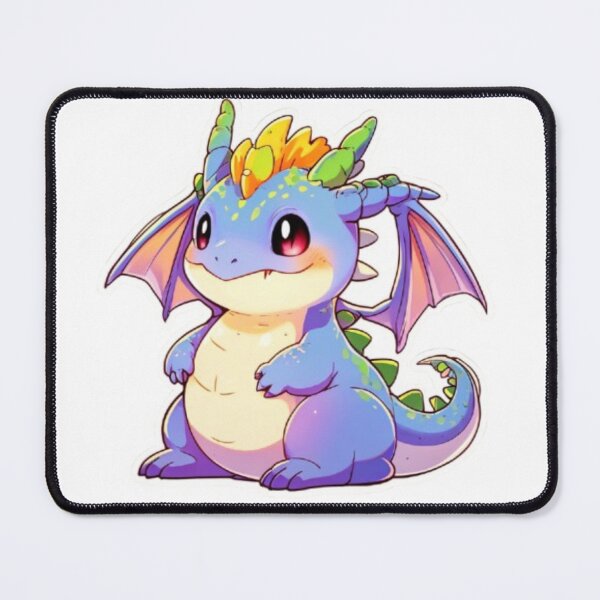 Artikelvorschau, Süßer Kawaii-Drache Sticker entworfen und verkauft von Wildtastic .