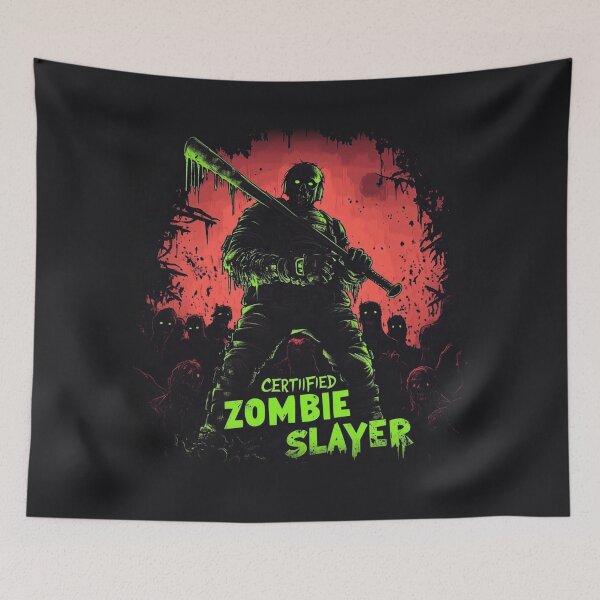 Item preview, Certified Zombie Slayer designed and sold by ContTraders.