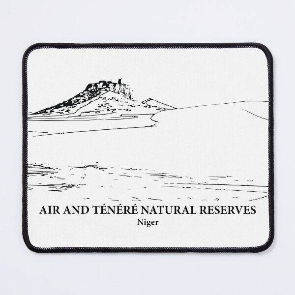 Item preview, Air and Ténéré Natural Reserves - Niger designed and sold by Lakeric Cityscapes.