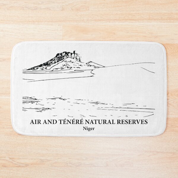 Item preview, Air and Ténéré Natural Reserves - Niger designed and sold by Lakeric Cityscapes.