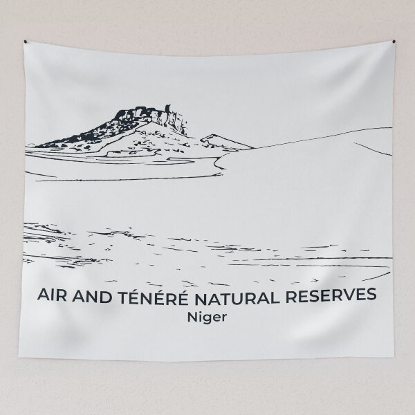 Item preview, Air and Ténéré Natural Reserves - Niger designed and sold by Lakeric Cityscapes.