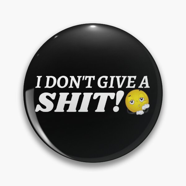 Item preview, I Don't Give a Shit Smiley designed and sold by Pankas.