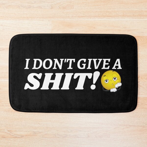 Item preview, I Don't Give a Shit Smiley designed and sold by Pankas.