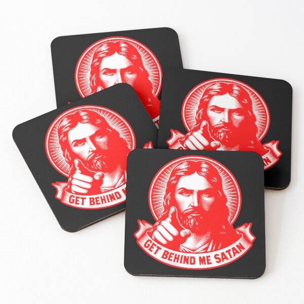 Item preview, Matthew 16:23 Get Behind Me Satan designed and sold by plushism.