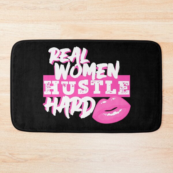 Item preview, Real Women Hustle Hard | Boss Babe Empowerment designed and sold by Zuriel Hargrove.