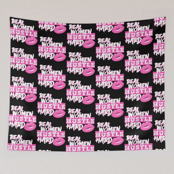 Item preview, Real Women Hustle Hard | Boss Babe Empowerment designed and sold by Zuriel Hargrove.