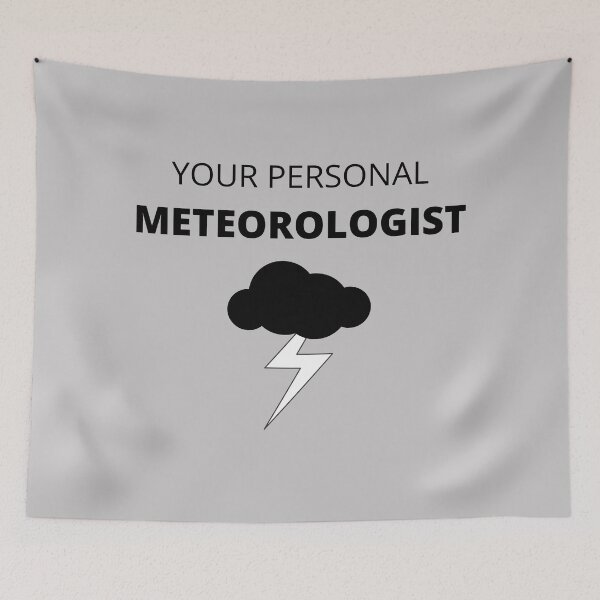 Item preview, Your Personal Meteorologist Weather man / weather woman designed and sold by Pankas.