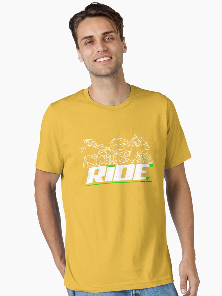 RIDE Tシャツ Men Ride ZX 6R - Kawasaki Ninja Zx 6r - T-Shirt | TeePublic