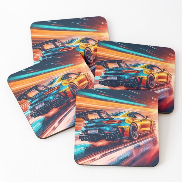 Item preview, Fast Car, Blurred Lights designed and sold by Ink Art Design.