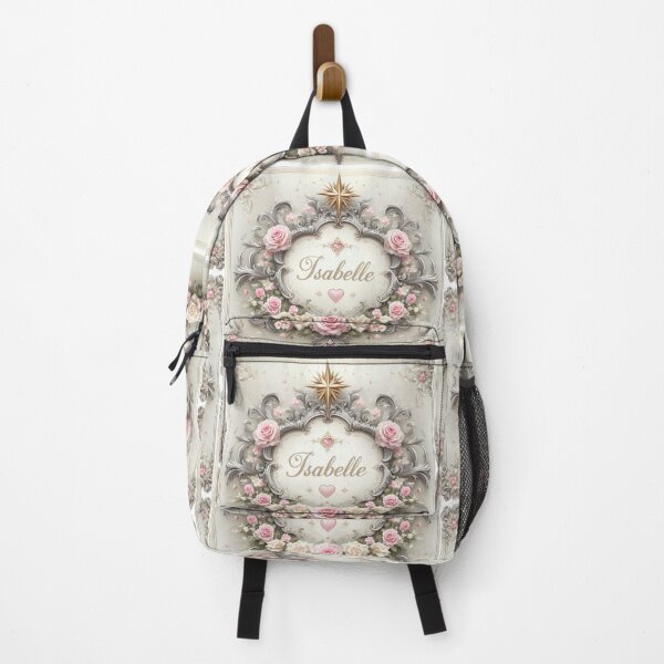 Item preview, Elegant Isabelle Personalized Vintage Floral Name Design designed and sold by Zoya's designs.