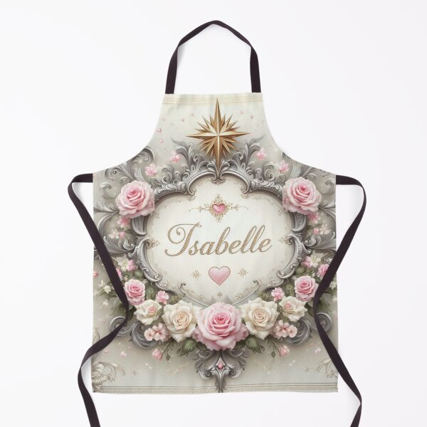Item preview, Elegant Isabelle Personalized Vintage Floral Name Design designed and sold by Zoya's designs.