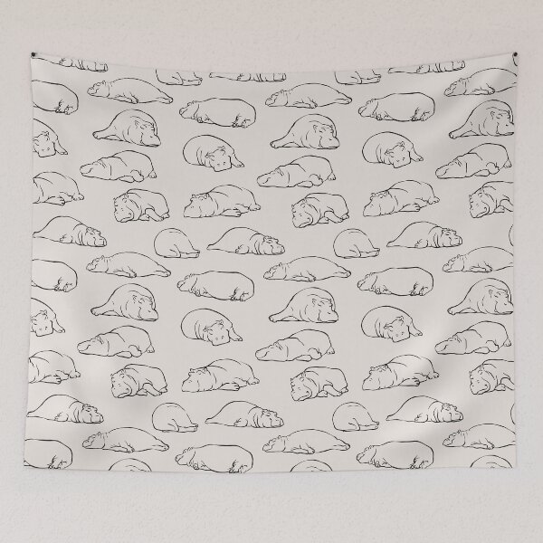 Item preview, More Sleep Hippo designed and sold by Huebucket.