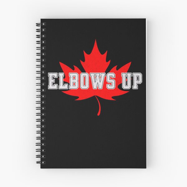 Item preview, Elbows Up Ice Hockey Canada Maple Leaf Canadian Pride designed and sold by TheTrendsDesk.