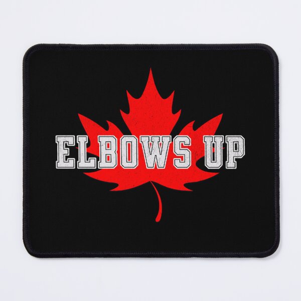 Item preview, Elbows Up Ice Hockey Canada Maple Leaf Canadian Pride designed and sold by TheTrendsDesk.