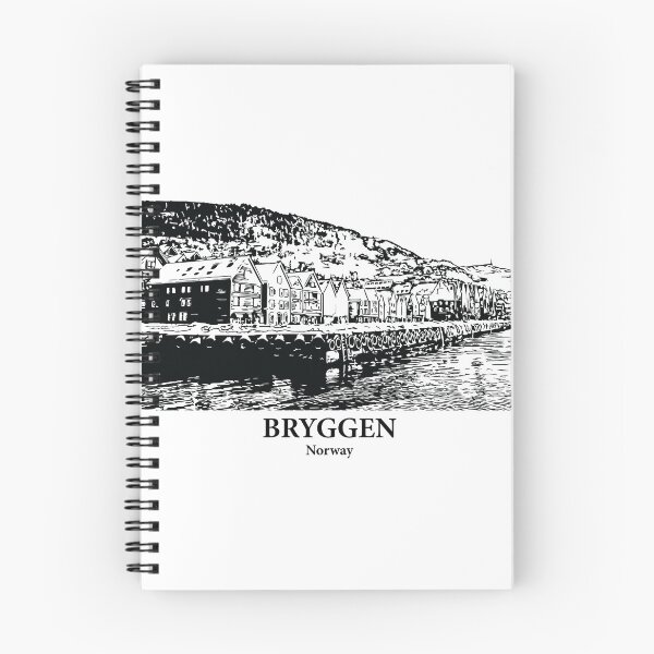 Item preview, Bryggen - Noruega designed and sold by Lakeric.