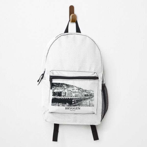 Item preview, Bryggen - Norway designed and sold by Lakeric Cityscapes.