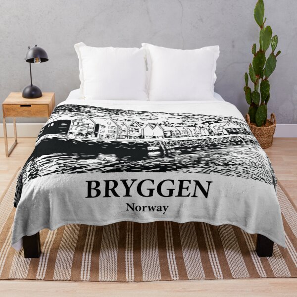 Item preview, Bryggen - Norway designed and sold by Lakeric Cityscapes.