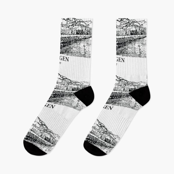Item preview, Bryggen - Norway designed and sold by Lakeric Cityscapes.