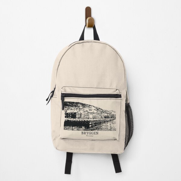 Item preview, Bryggen - Norway designed and sold by Lakeric Cityscapes.