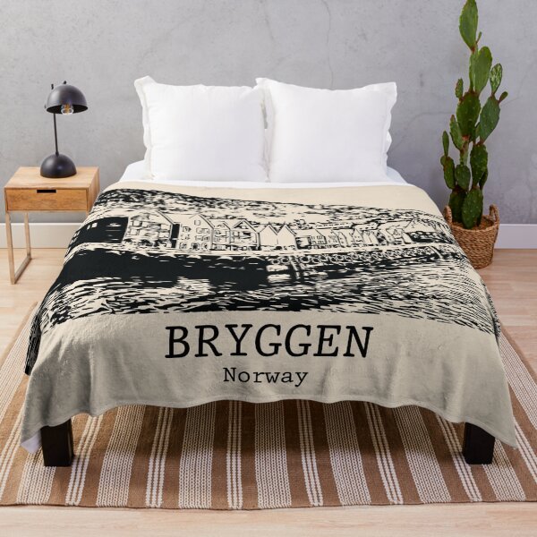 Item preview, Bryggen - Norway designed and sold by Lakeric Cityscapes.