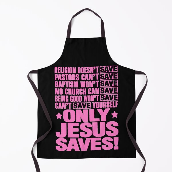Item preview, Only Jesus Saves designed and sold by plushism.