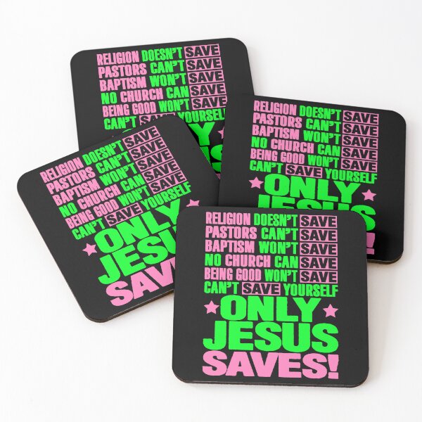Item preview, Only Jesus Saves designed and sold by plushism.