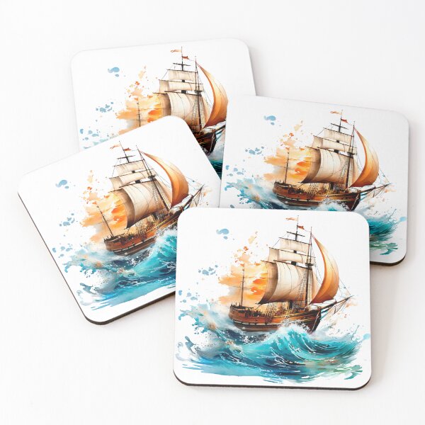 Item preview, Sailboat at sea designed and sold by ArDi9168.