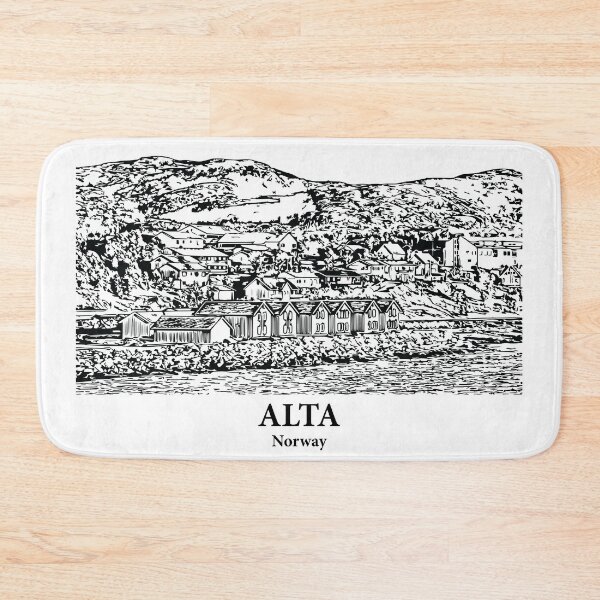 Item preview, Alta - Norway designed and sold by Lakeric Cityscapes.