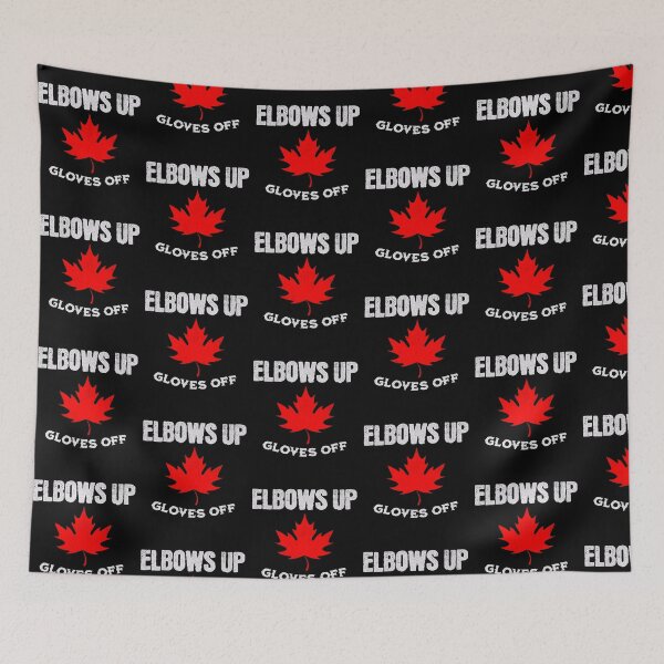 Item preview, Canada Elbows Up Gloves Off Maple Leaf Canadian Pride designed and sold by TheTrendsDesk.