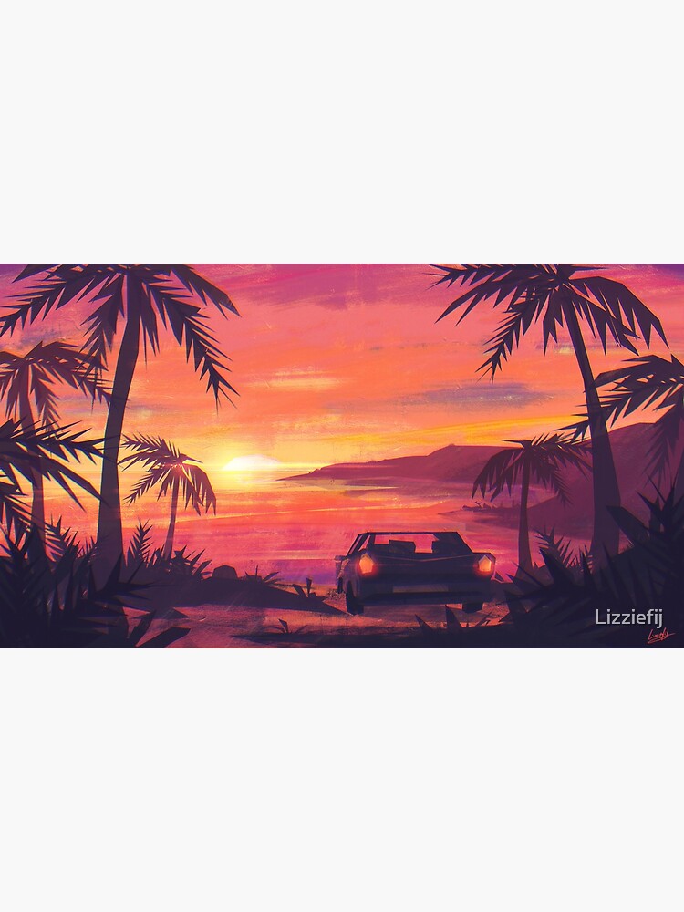 Tropical Sunset by Lizziefij