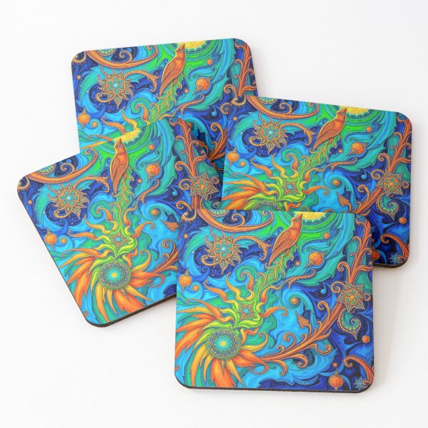 Item preview,   Cosmic Bloom: Surreal Energy Flow designed and sold by ArtMorphStudio.