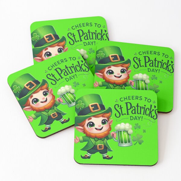Item preview, Joyful St. Patrick's Day celebration with dancing, bagpipes, and shamrocks designed and sold by BestDetailer.