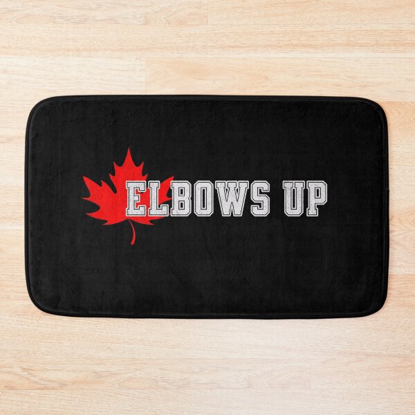 Item preview, ELbows Up Cnadian Maple Leaf Canada Ice Hockey designed and sold by TheTrendsDesk.