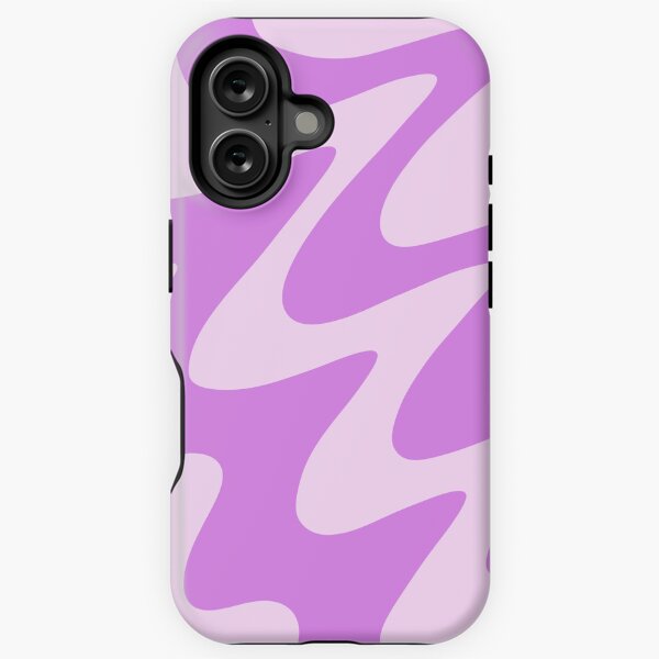 Vista previa del artículo con la obra «Remolinos modernos abstractos rosas y morados», diseñado y vendido por JulzPink.