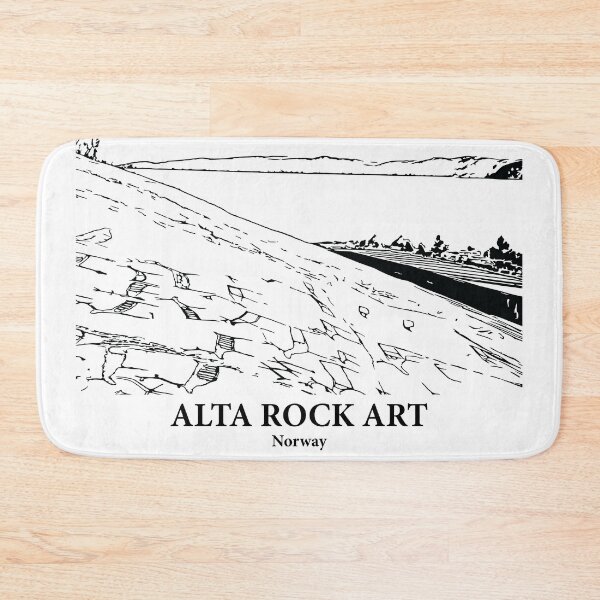 Item preview, Alta Rock Art - Norway designed and sold by Lakeric Cityscapes.