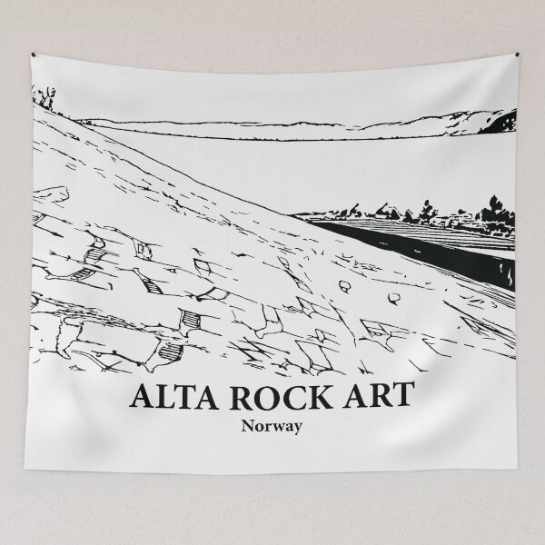 Item preview, Alta Rock Art - Norway designed and sold by Lakeric Cityscapes.