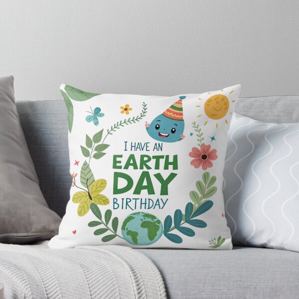 Item preview, I Have An Earth Day Birthday designed and sold by artcultreone.