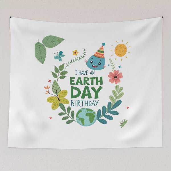 Item preview, I Have An Earth Day Birthday designed and sold by artcultreone.