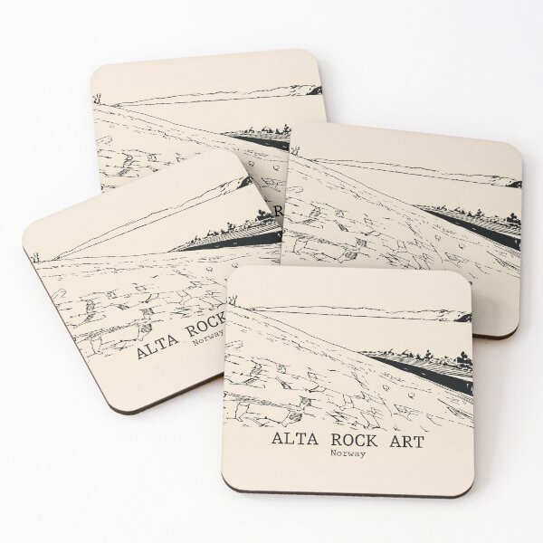 Item preview, Alta Rock Art - Norway designed and sold by Lakeric Cityscapes.