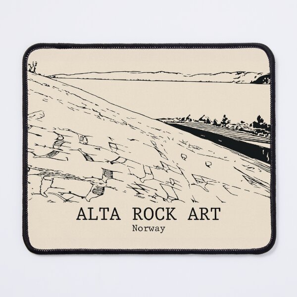 Item preview, Alta Rock Art - Norway designed and sold by Lakeric Cityscapes.