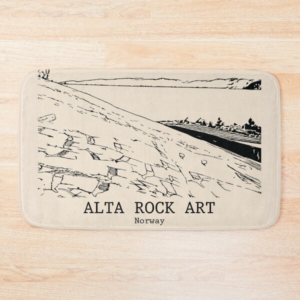 Item preview, Alta Rock Art - Norway designed and sold by Lakeric Cityscapes.