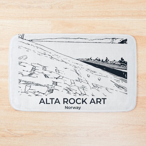 Item preview, Alta Rock Art - Norway designed and sold by Lakeric Cityscapes.