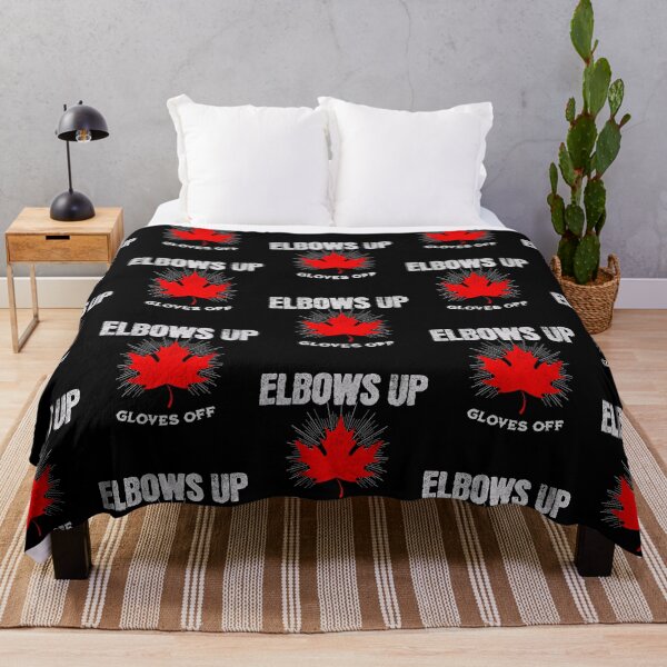 Item preview, Canadian Elbows Up Gloves Off Canada Maple Leaf Canadian Pride designed and sold by TheTrendsDesk.