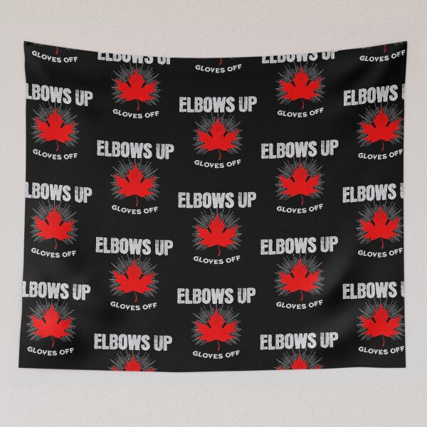 Item preview, Canadian Elbows Up Gloves Off Canada Maple Leaf Canadian Pride designed and sold by TheTrendsDesk.